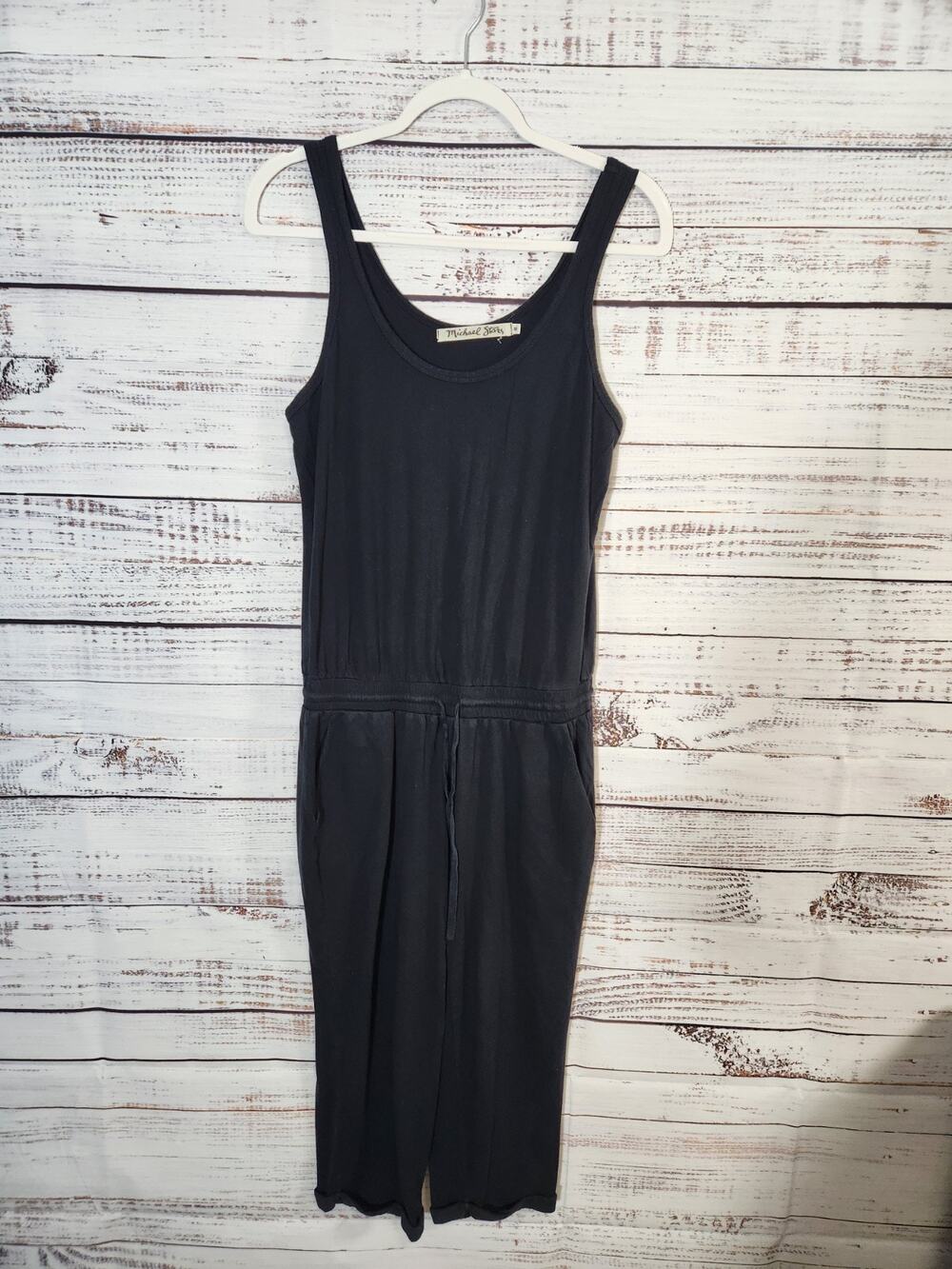 Anthropologie Michael Stars Black Jumpsuit Size MEDIUM